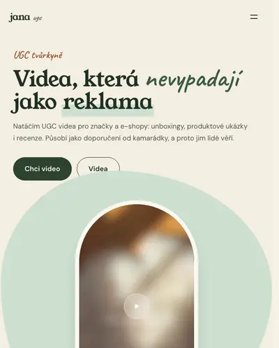Ukázka stylu Příroda