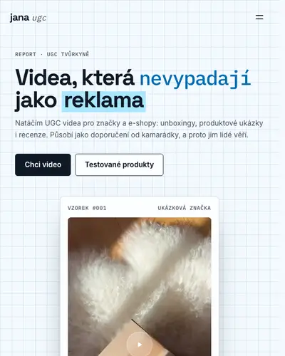 Ukázka stylu Recenze