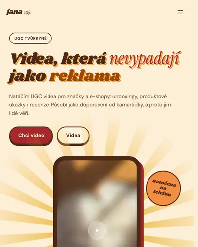 Ukázka stylu Retro