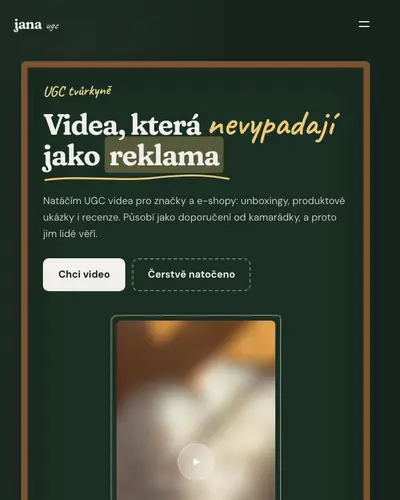 Ukázka stylu Tabule