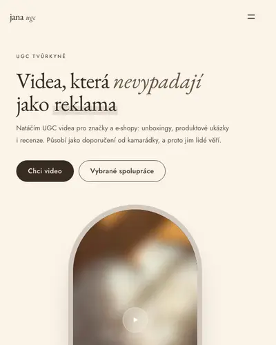 Ukázka stylu Wellness